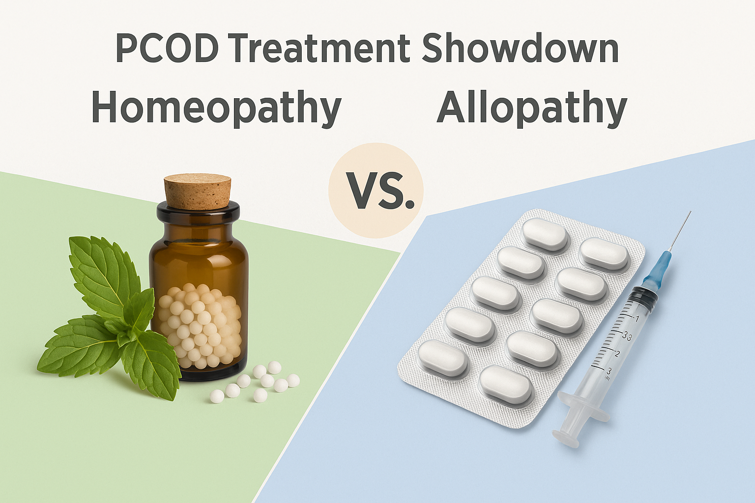 Read more about the article PCOD Homeopathy vs. Allopathy: Which One is Better?