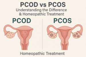 Read more about the article PCOD vs PCOS: Understanding the difference & Homeopathic Treatment