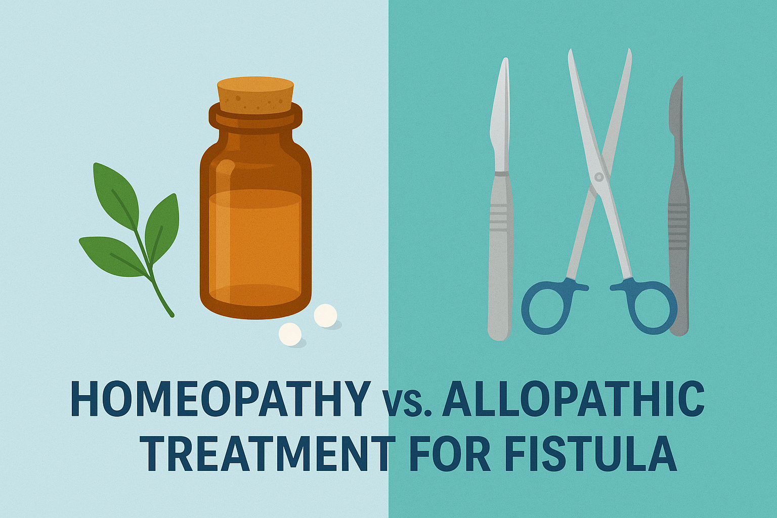 Read more about the article Homeopathy vs Allopathic Treatment for Fistula: Which Is Better for You?