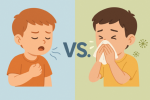 Read more about the article Asthma vs. allergies in children: How they’re different and how they’re connected