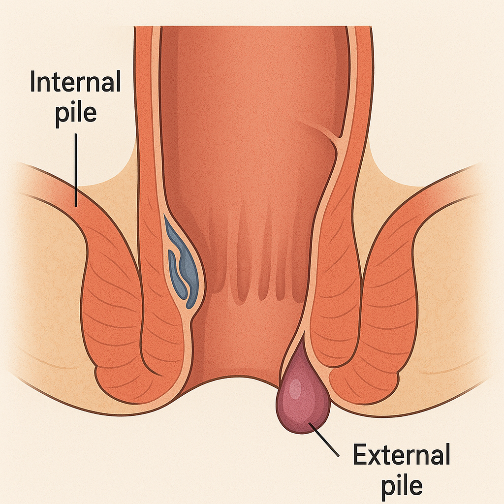 Read more about the article What Are Piles? Types, Causes and Stages Explained